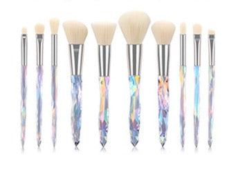 Crystal Makeup Brush Set